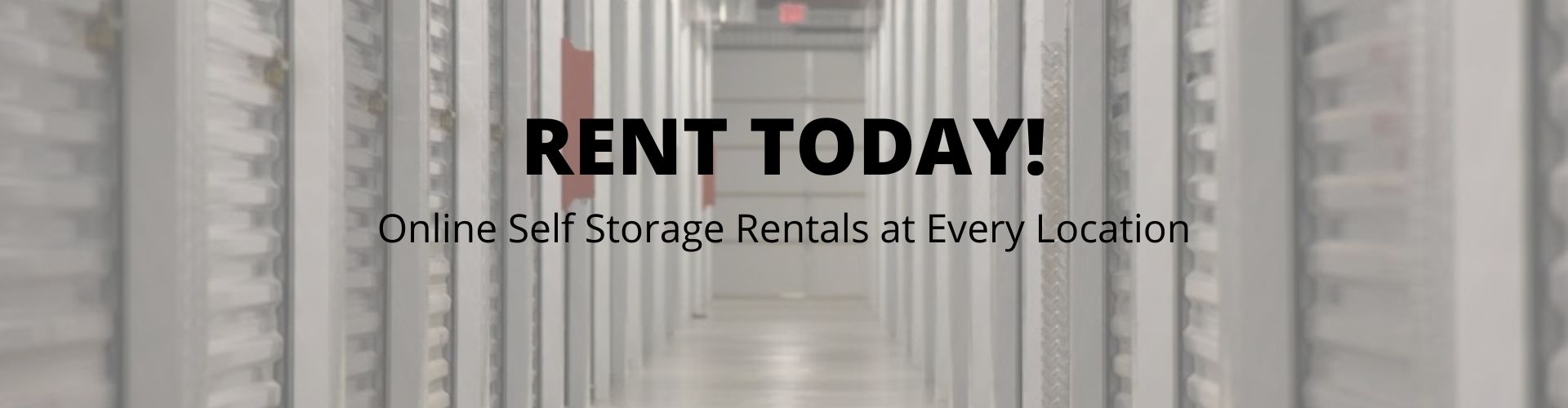 online storage rentals - All American Self Storage
